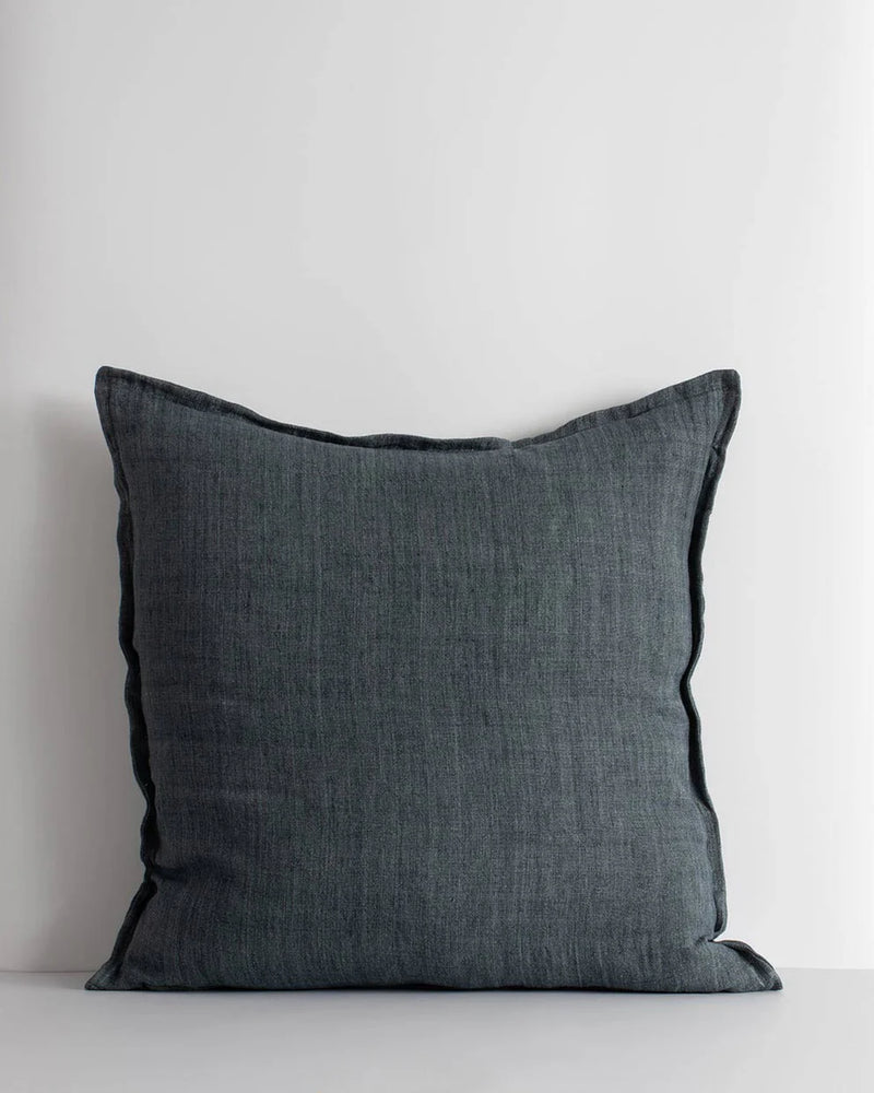 Baya - Cassia Cushion With Feather Inner 55x55cm (Cloudburst)