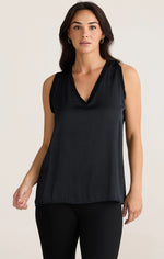 Brave + True - Celine Top (Black)