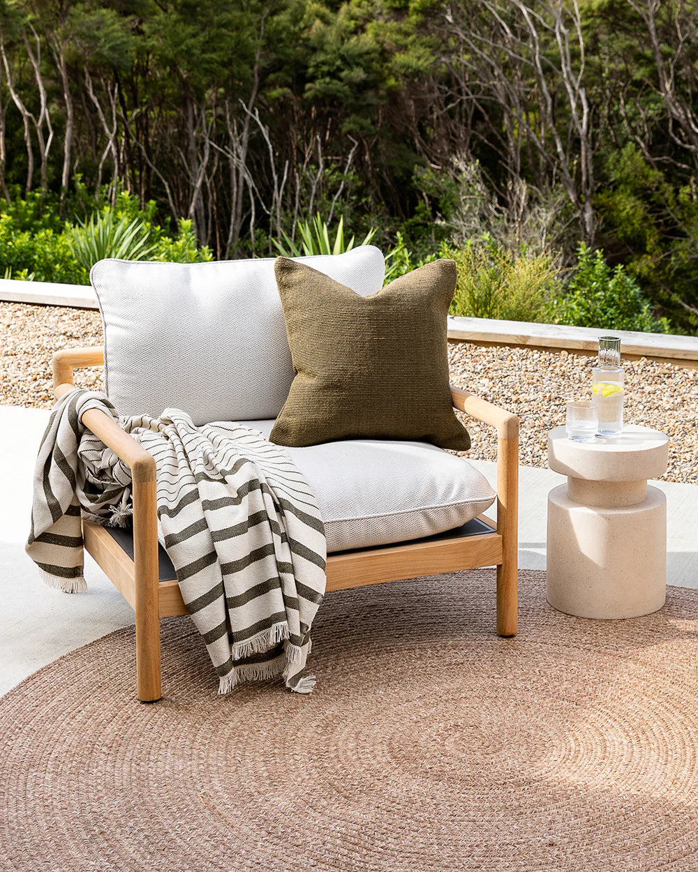 Clipper Cushion 50cm x 50cm (Mangrove)
