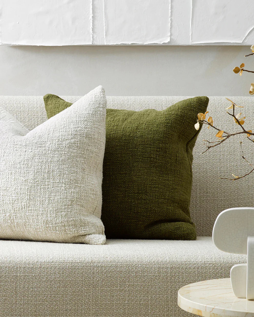 Baya Cyprian Cushion 50cm x 50cm (Caper)
