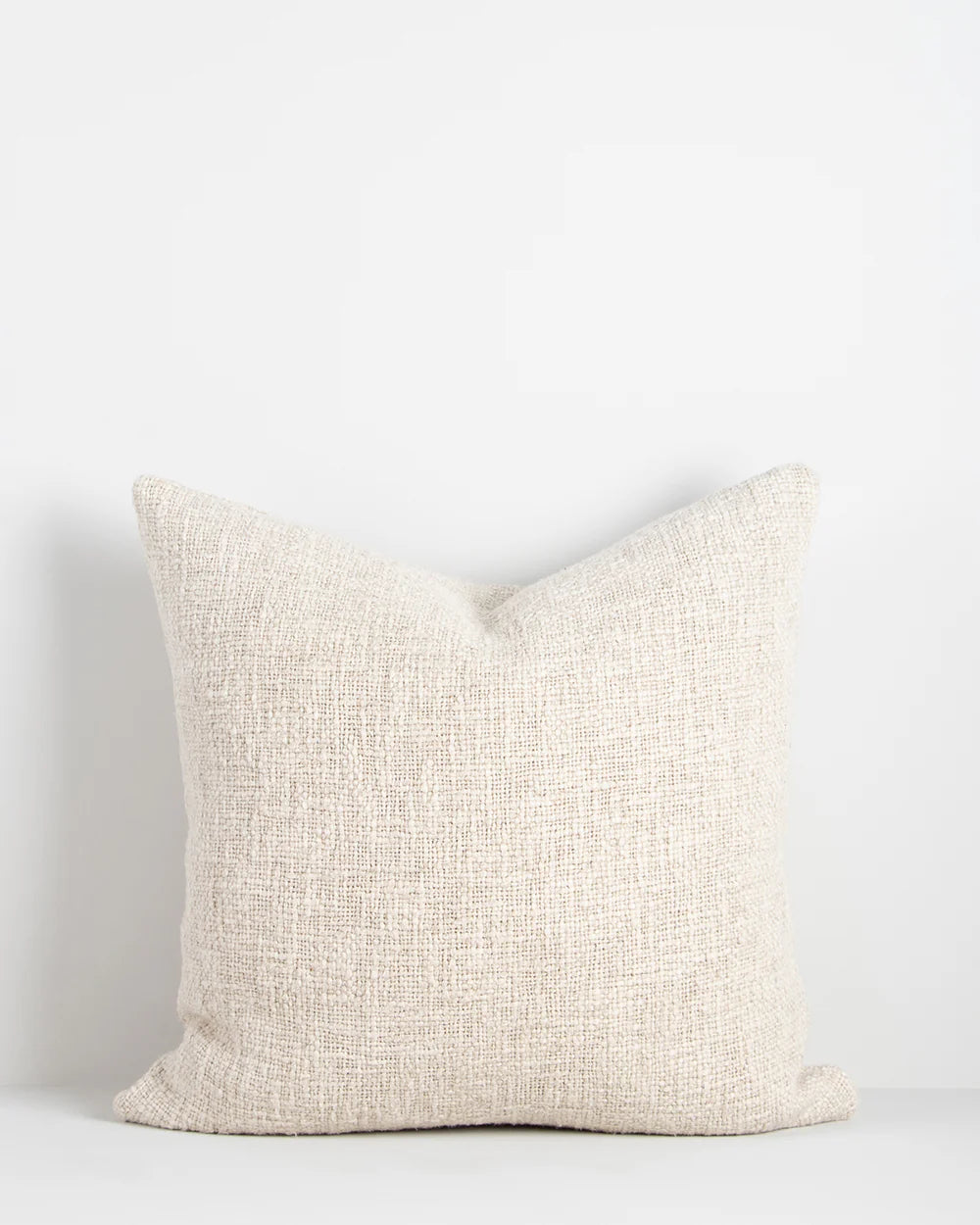 Cyprian Cushion with Feather Inner - Oatmeal 50x50cm