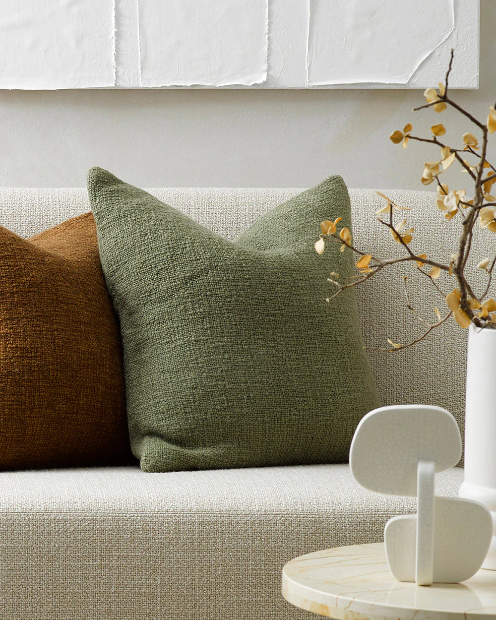 Cyprian Cushion 50cm x 50cm (Willow)