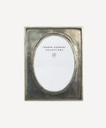 Pewter Oval Photo Frame 3x4