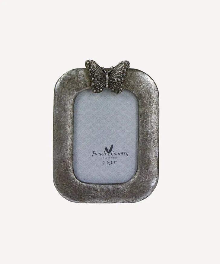 Butterfly Photo Frame Vertical 2.5x3.5"
