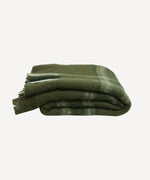 French Country - Plaid Throw (Green)