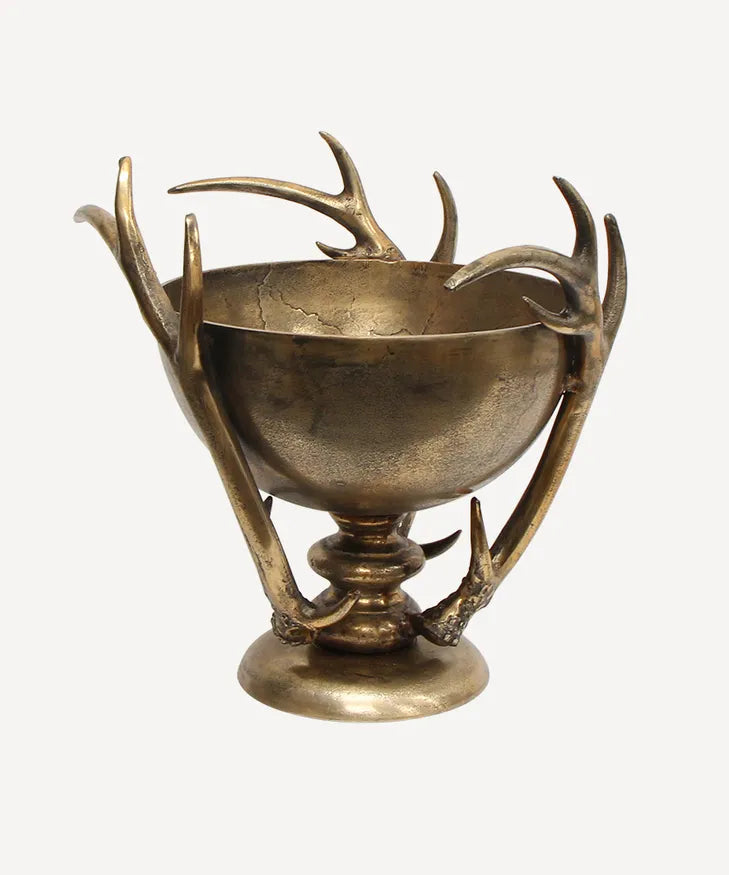 French Country - Antler Bowl (Gold)