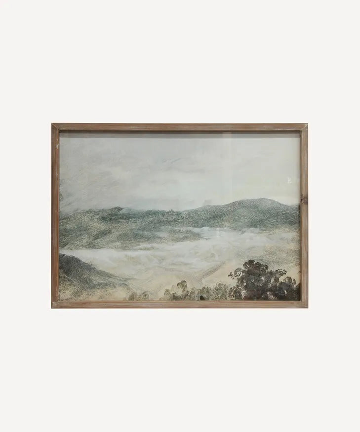 French Country - Estuary Landscape Wall Art