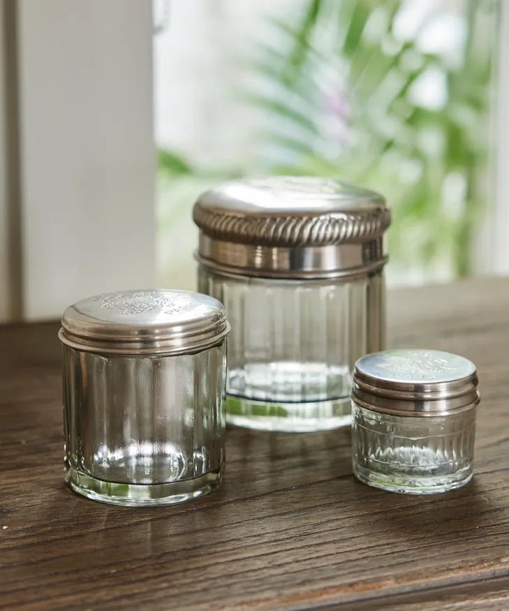 Paris Glass Cannister (Medium)
