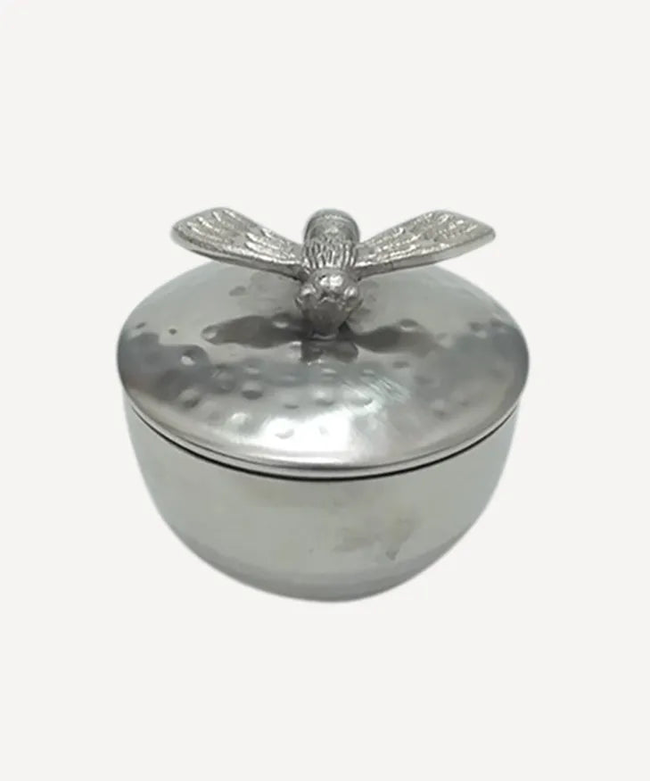 French Country - Bee Metal Trinket Box