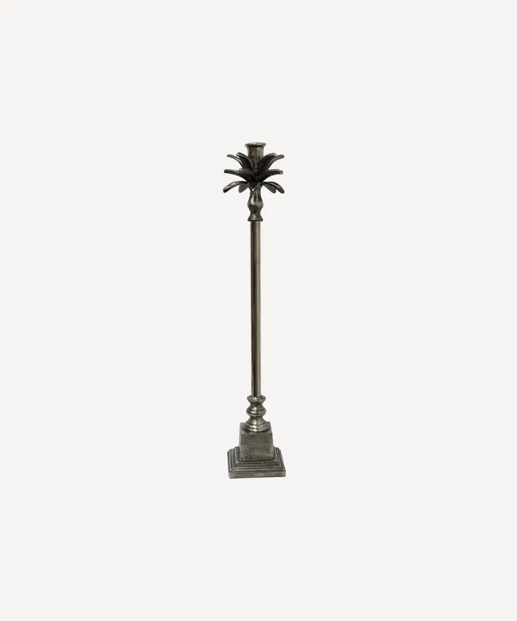 Palm Leaf Candle Holder (Tall)