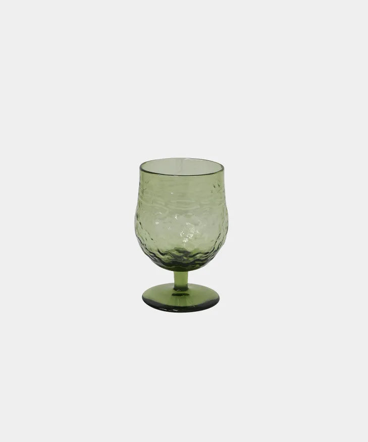 Serena Wine Goblet (Green) Set of 2