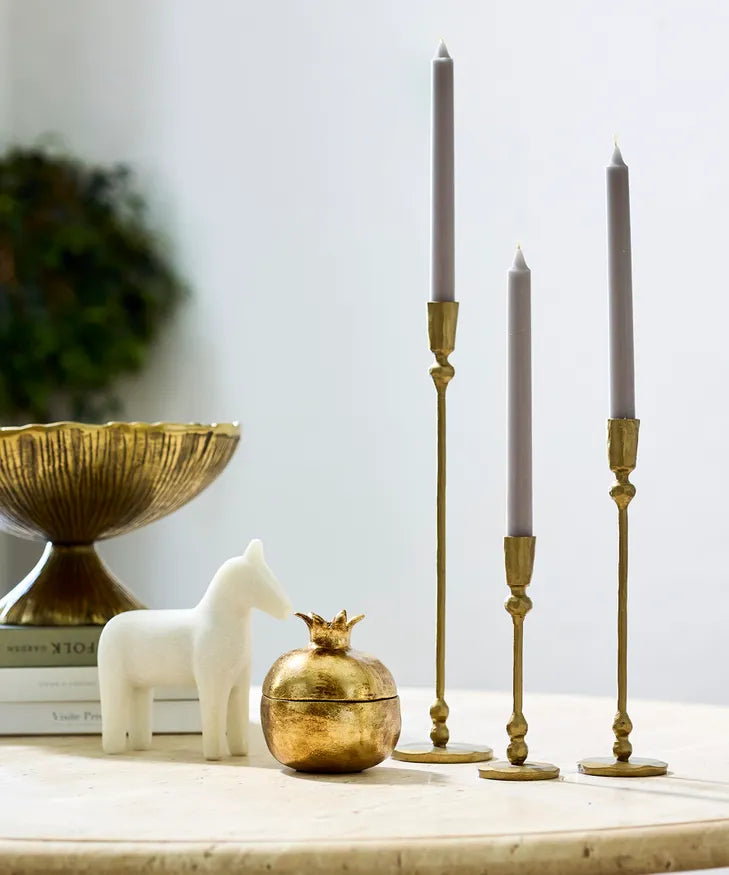 Eddie Gold Candleholder (Medium)