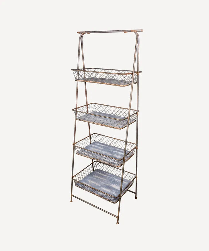 French Country - Four Shelf Stand