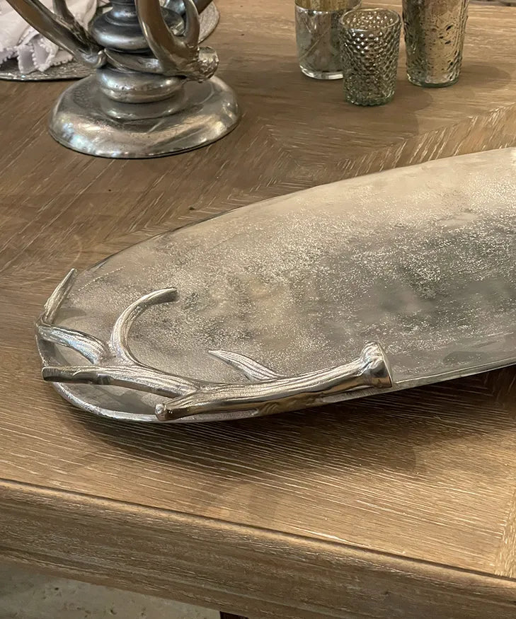 French Country - Antler Tray Oval (Large)