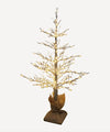 French Country - Embellished Light Up Christmas Tree 65cm