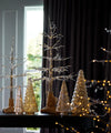 French Country - Embellished Light Up Christmas Tree 65cm