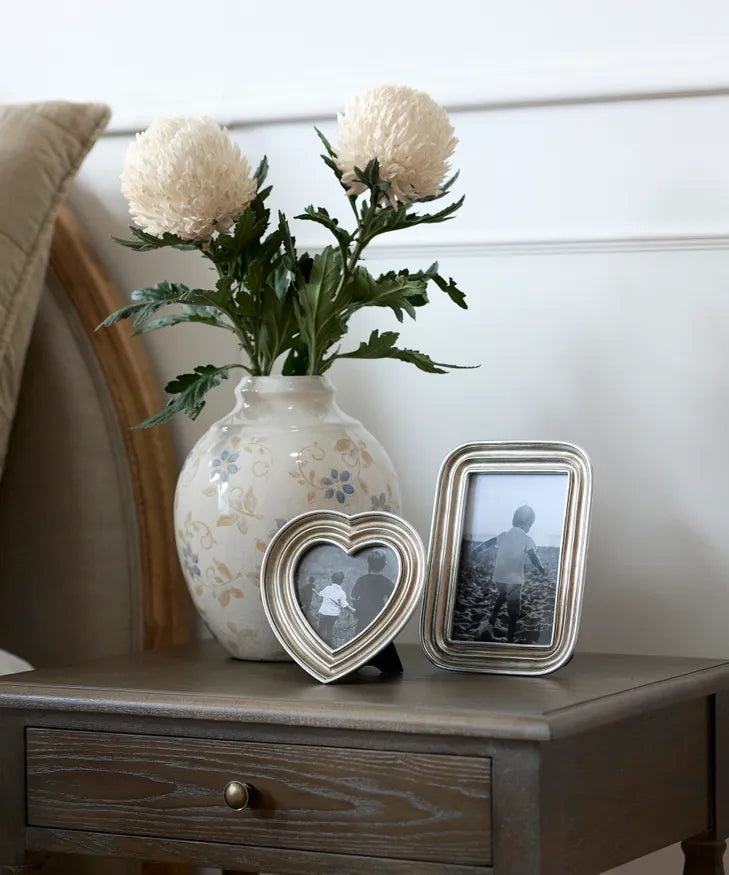 Chunky Heart Photo Frame 4x4"