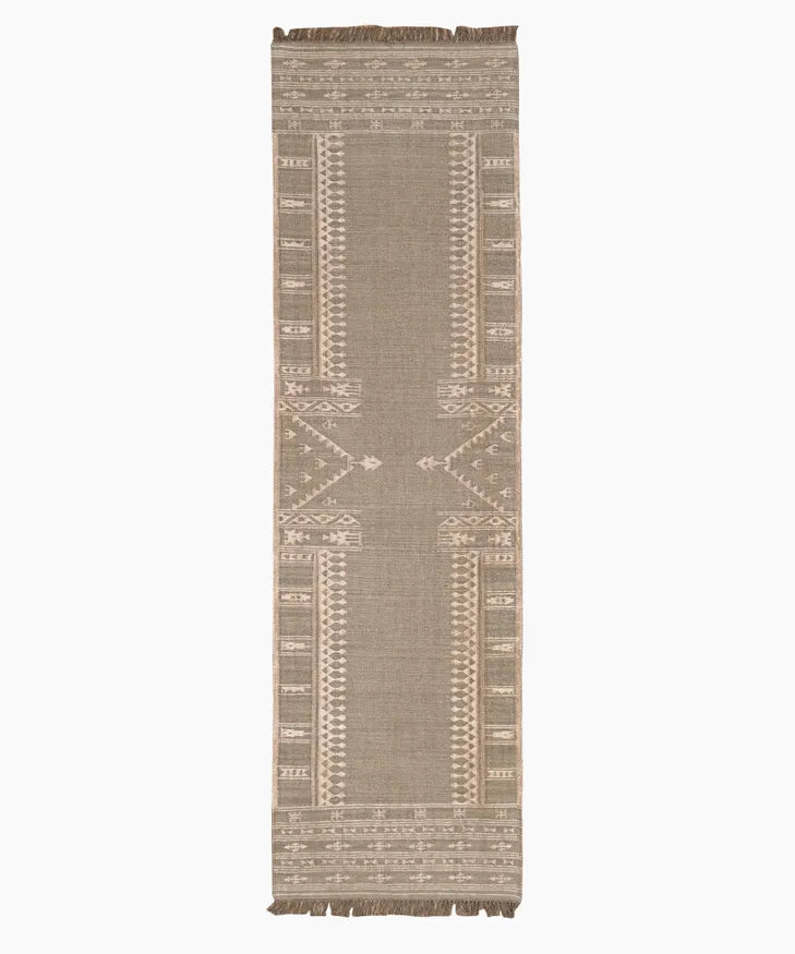 French Country - Sundara Motif Runner Sand (Large)