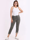 Lilliano - Ribbon Side Pant (Distressed Grey)