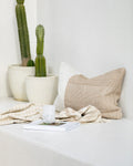 Finn Cushion 40cm x 60cm (Almond)