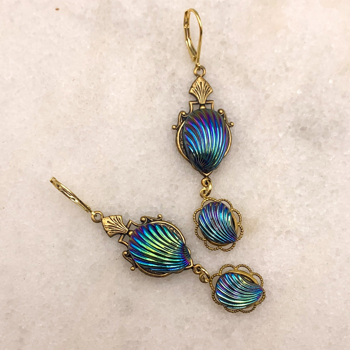 Ghost and Lola Sublime Sea Earrings close up