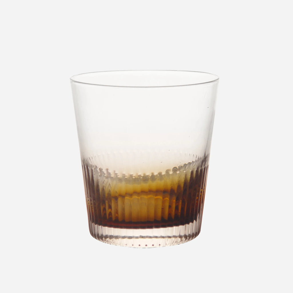 Ambreta Ridged Whiskey Glass (Set of 4)
