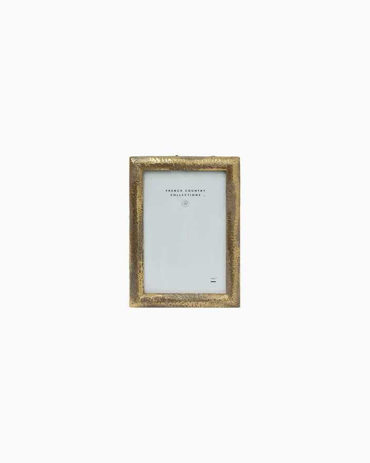 Hammered Gold Photo Frame 4x6