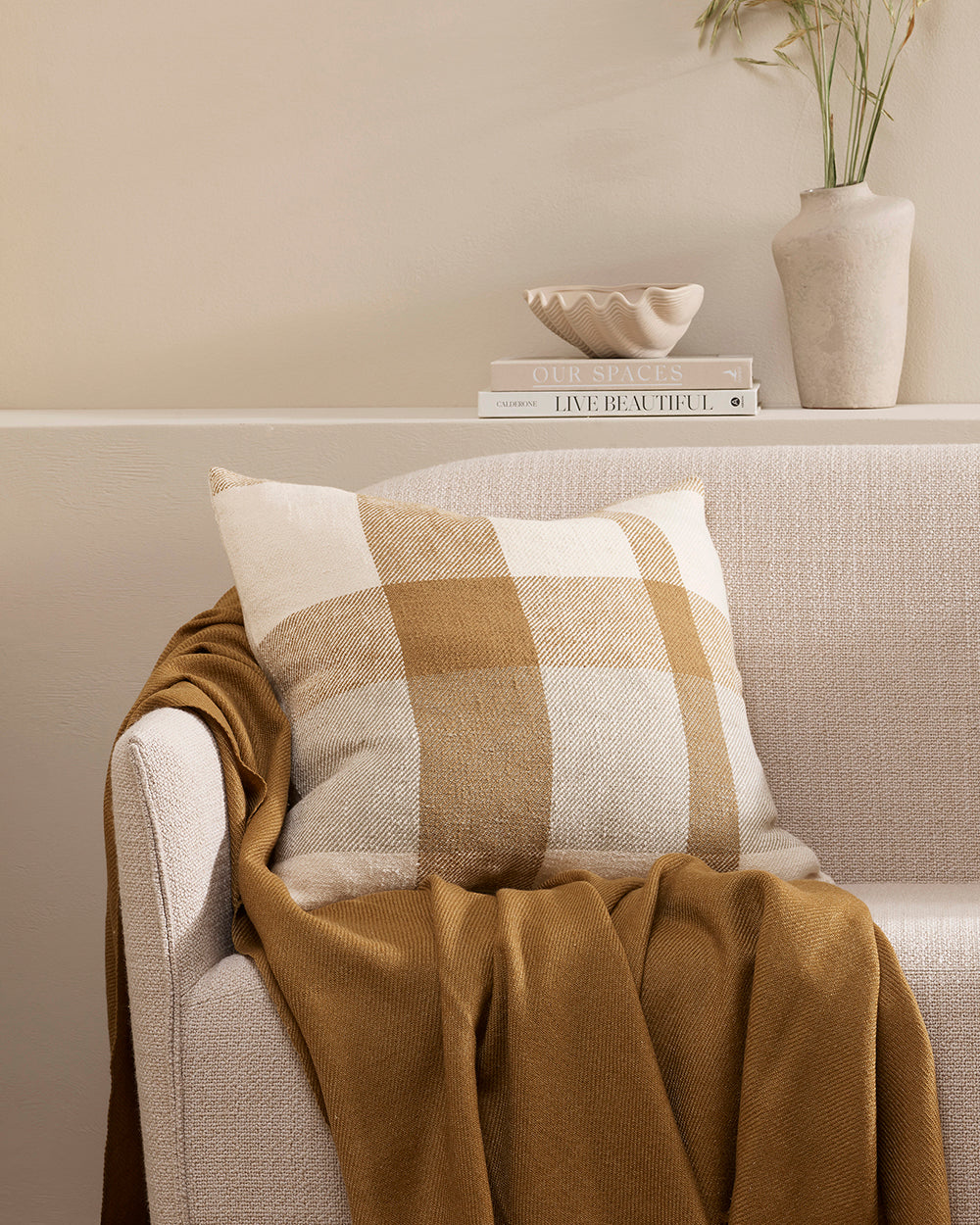 Jefferson Cushion with Feather Inner