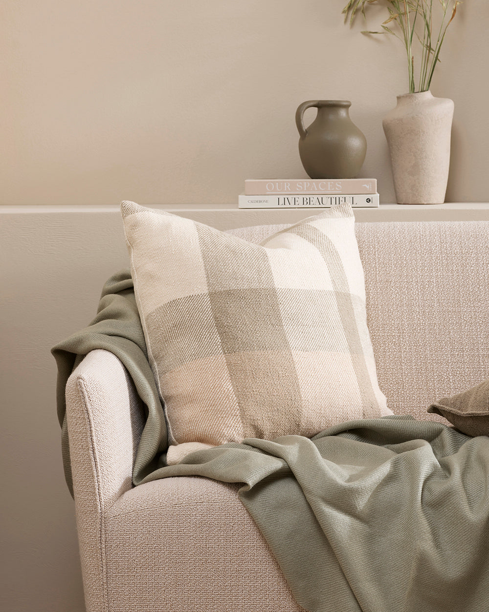Jefferson Cushion with Feather Inner