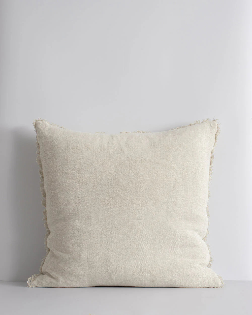 Keaton Cushion With Feather Inner 55cm x 55cm (Cream)