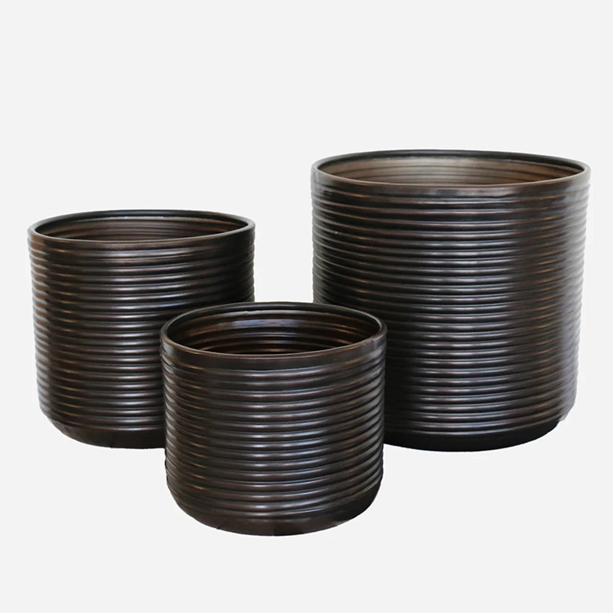 Calypso Planter in Bronze (Small)