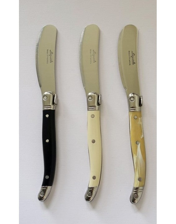 Laguiole short butter knife 15 cm (Ivory)