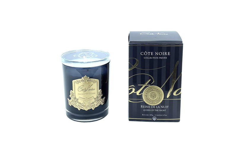 Cote Noir - Queen Of The Night Gold Glass Crystal Lid 185G