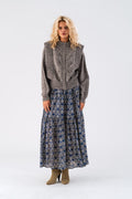 Sunset Maxi Skirt (Blue)