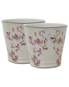 CC Interior - Magnolia Limone Crackled Planter 18cm