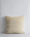 Baya - Navajo Cushion With Feather Inner 50x50cm (Staw/Off White)