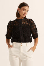 Zoe Kratzmann - Parade Top (Black)