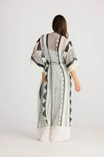 Holiday - Asta Long Kaftan (Tribal Black)