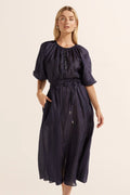 Sonata Dress (Indigo)