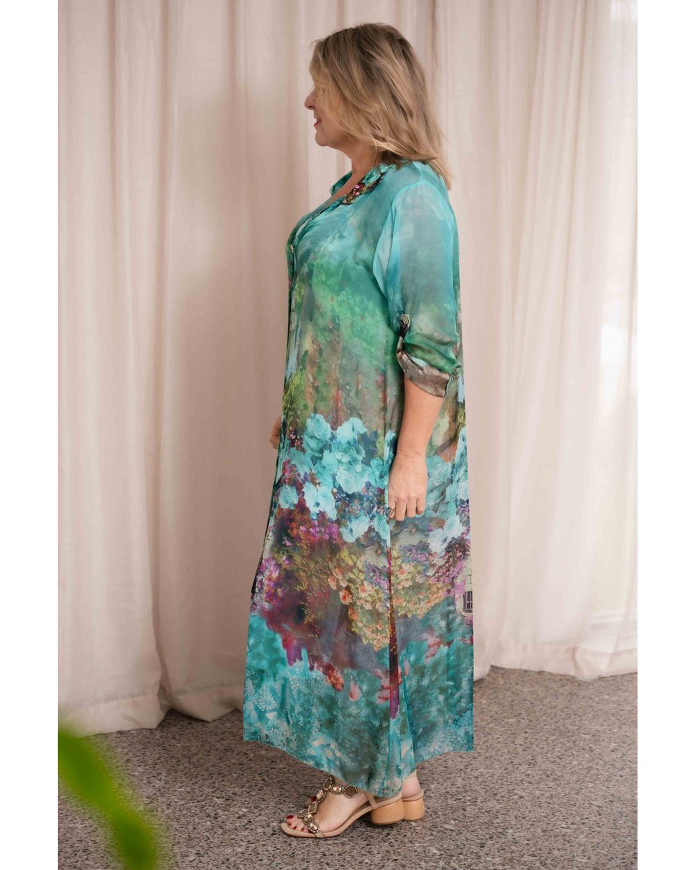 Enchanted Dress in Turquoise