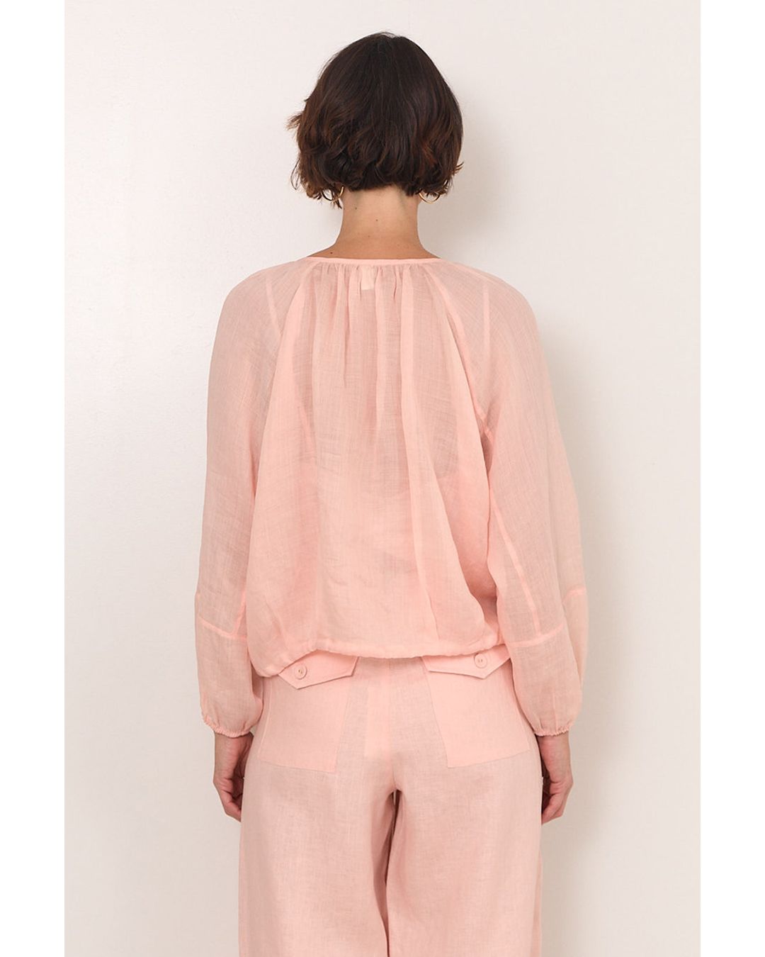 Adorne Yasmine Raglan Sleeve Top in Pink