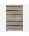 Tribal Wool Woven Rug in Earth Tones