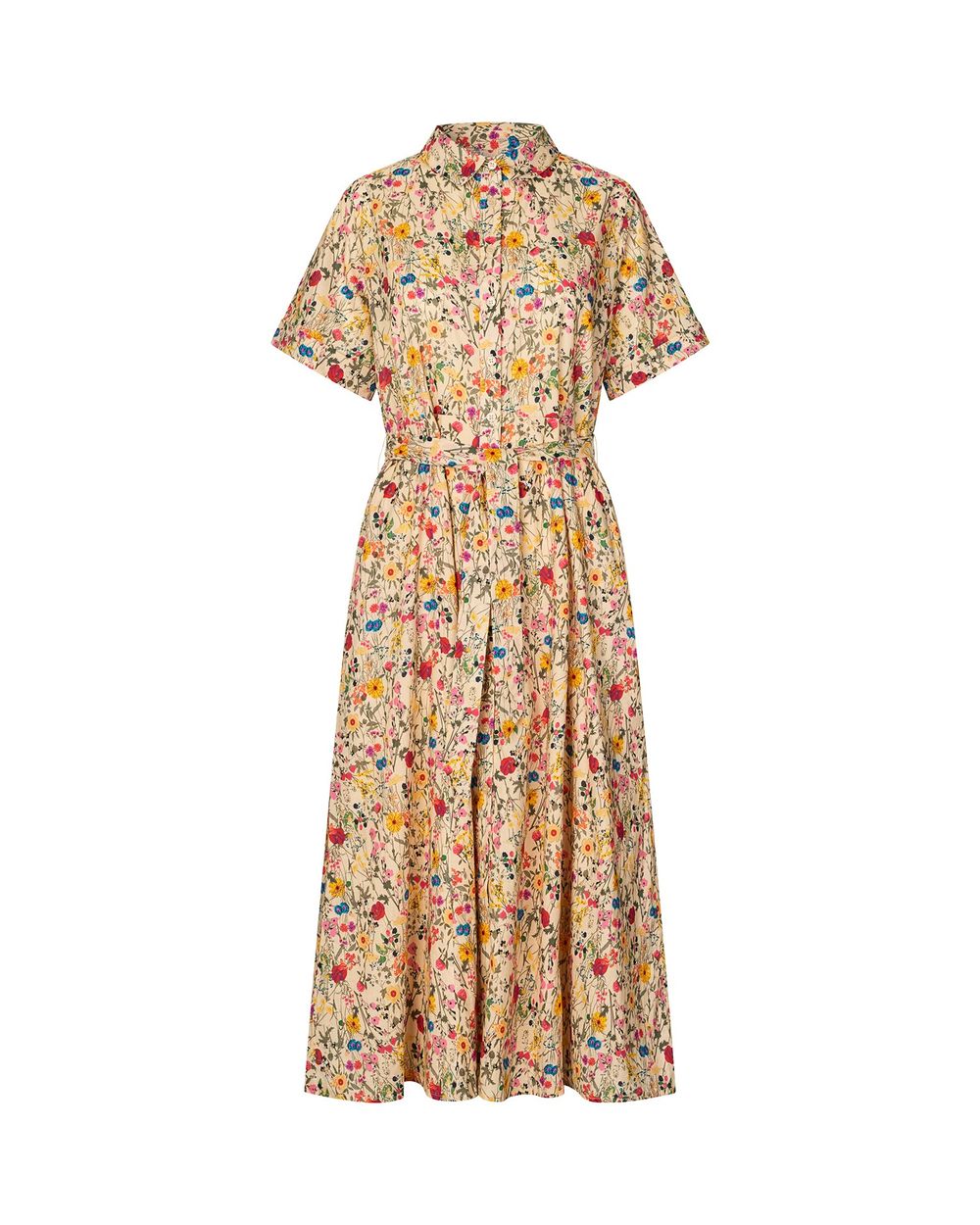 Lolly's Laundry Blake Midi Dress in Flower Print, detail