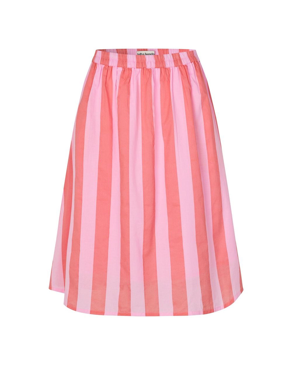 Lolly's Laundry Akane Maxi Skirt in Light Pink stripe, detail