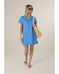 Humidity Yana Dress in Cornflower