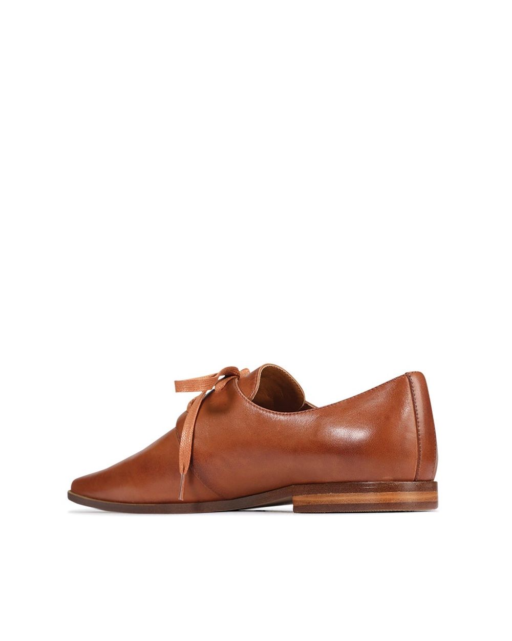 EOS Vintage lace up shoe in brandy leather