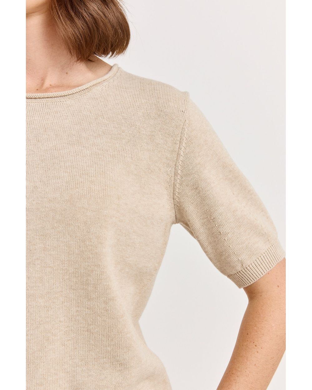 Short Sleeve Knit (Jute)