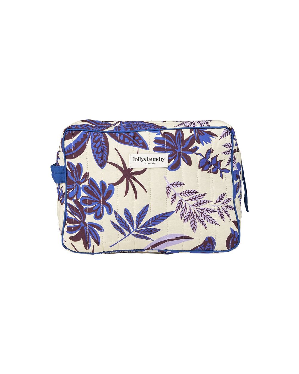 Lolly's Laundry Fern Toiletry Bag in Flower Print, detail