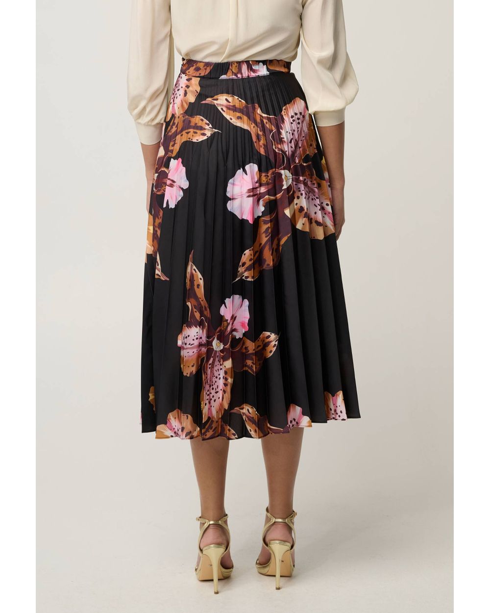 Iris Pleated Skirt (Sunset Orchid)