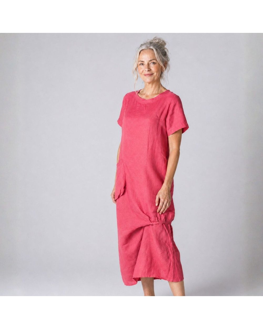 Amandieu Dress (Coral)